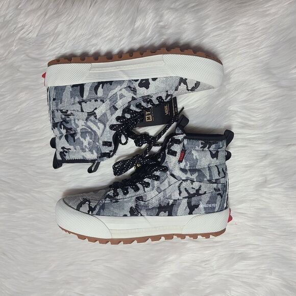 NWOB|Vans Sk8-Hi Arctic Camo MTE Gore-Tex Sneakers, 10 - Picture 3 of 13